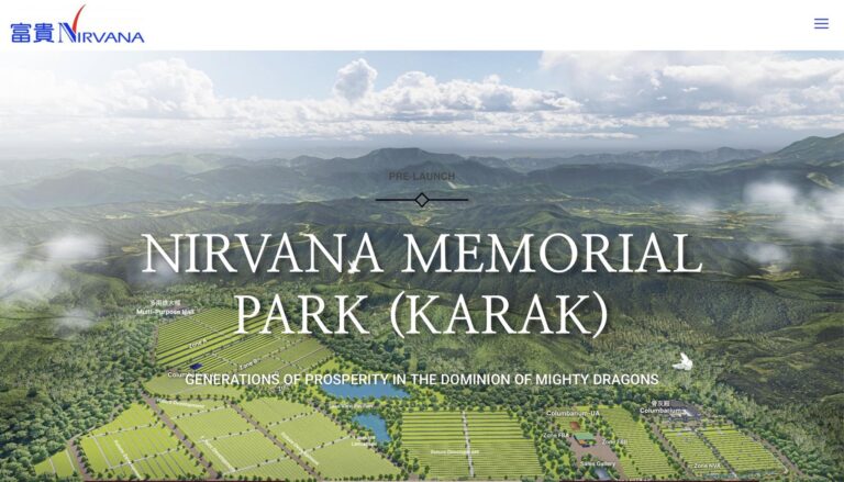 Nirvana Memorial Park Karak Central Funeral Care